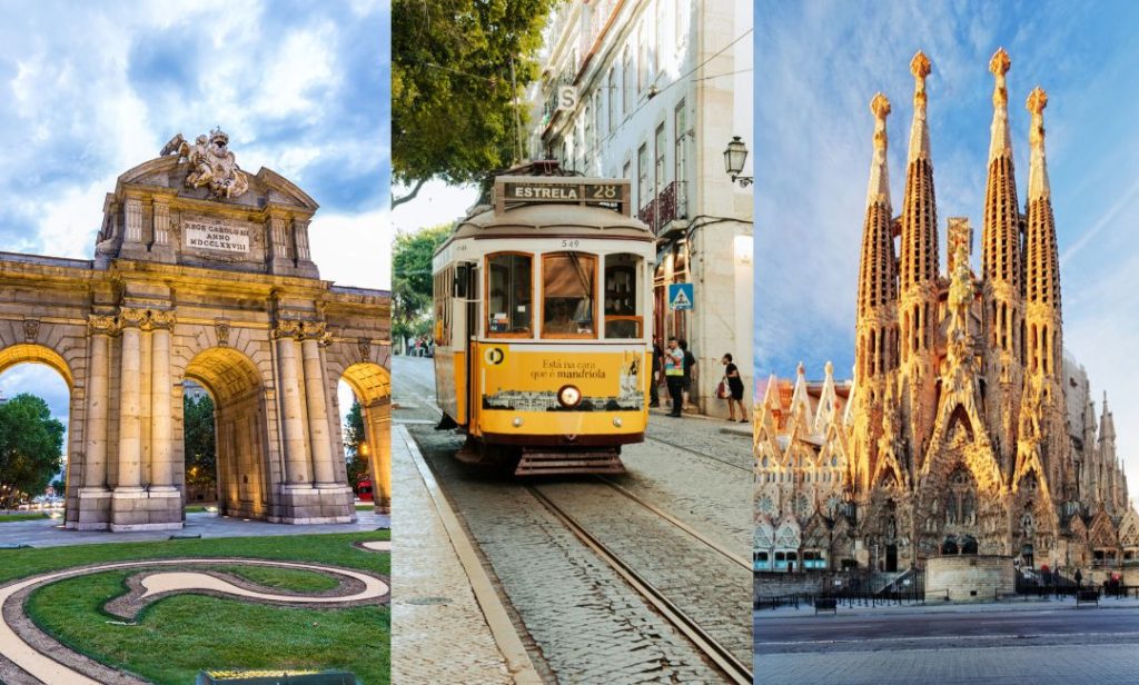 Madrid, Lisbon & Barcelona